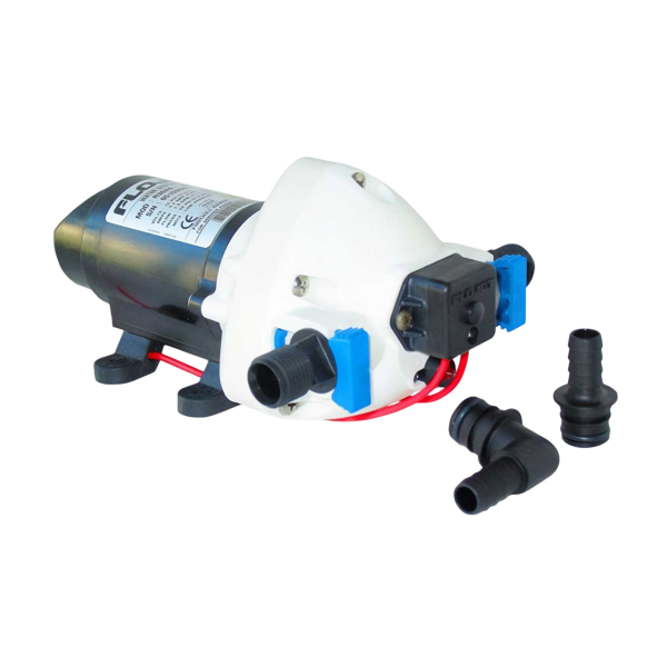 Pompe pour groupe d'eau Triplex 2.9' - 12V - 11 L/min J395 Flojet - N°6 - comptoirnautique.com