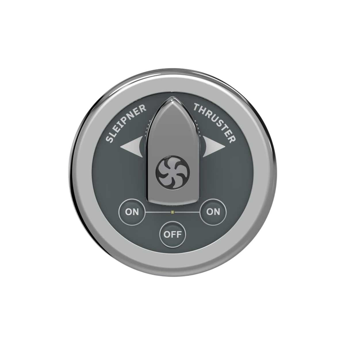 Panneau de commande rond à joystick sans blocage PR742 Sleipner / Side-Power