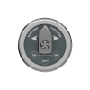 Round control panel with non-blocking joystick - N°1 - comptoirnautique.com