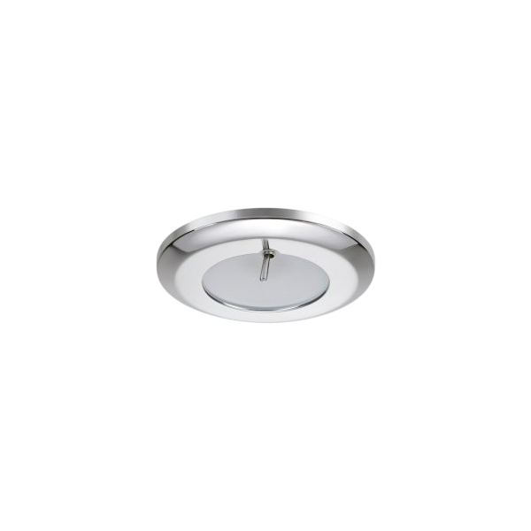 LED spotlight Ø 77mm SELENE stainless steel 10-30V natural white - switch - N°1 - comptoirnautique.com