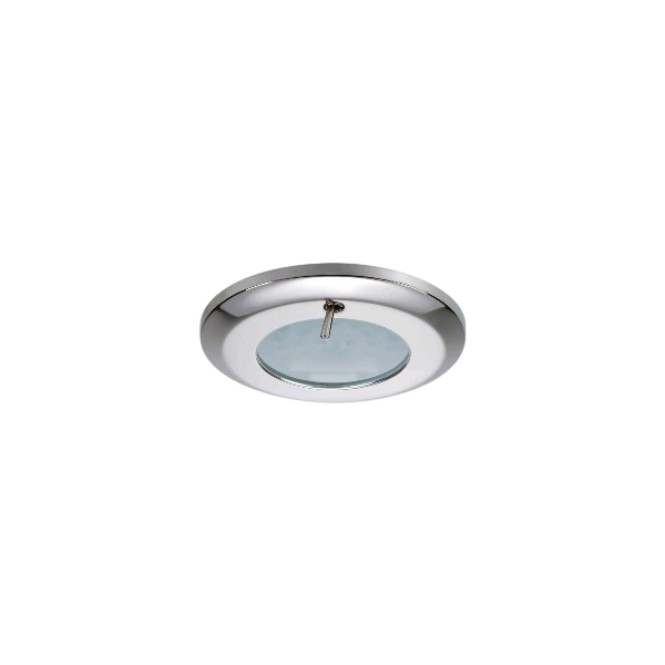 Halogen spotlight Ø77mm Sabine inox 12V 10W - switch - N°2 - comptoirnautique.com