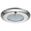 Halogenspot Ø77mm Sabine Edelstahl 12V 10W - Schalter - N°1 - comptoirnautique.com