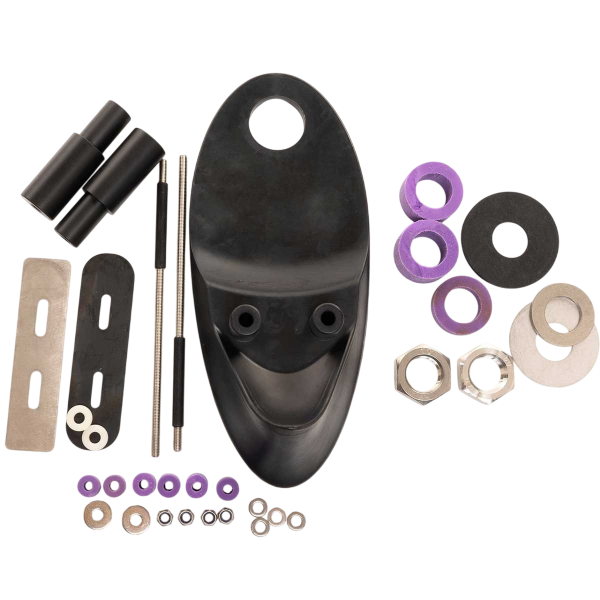 Single and double EX range external thruster mounting kit - N°1 - comptoirnautique.com