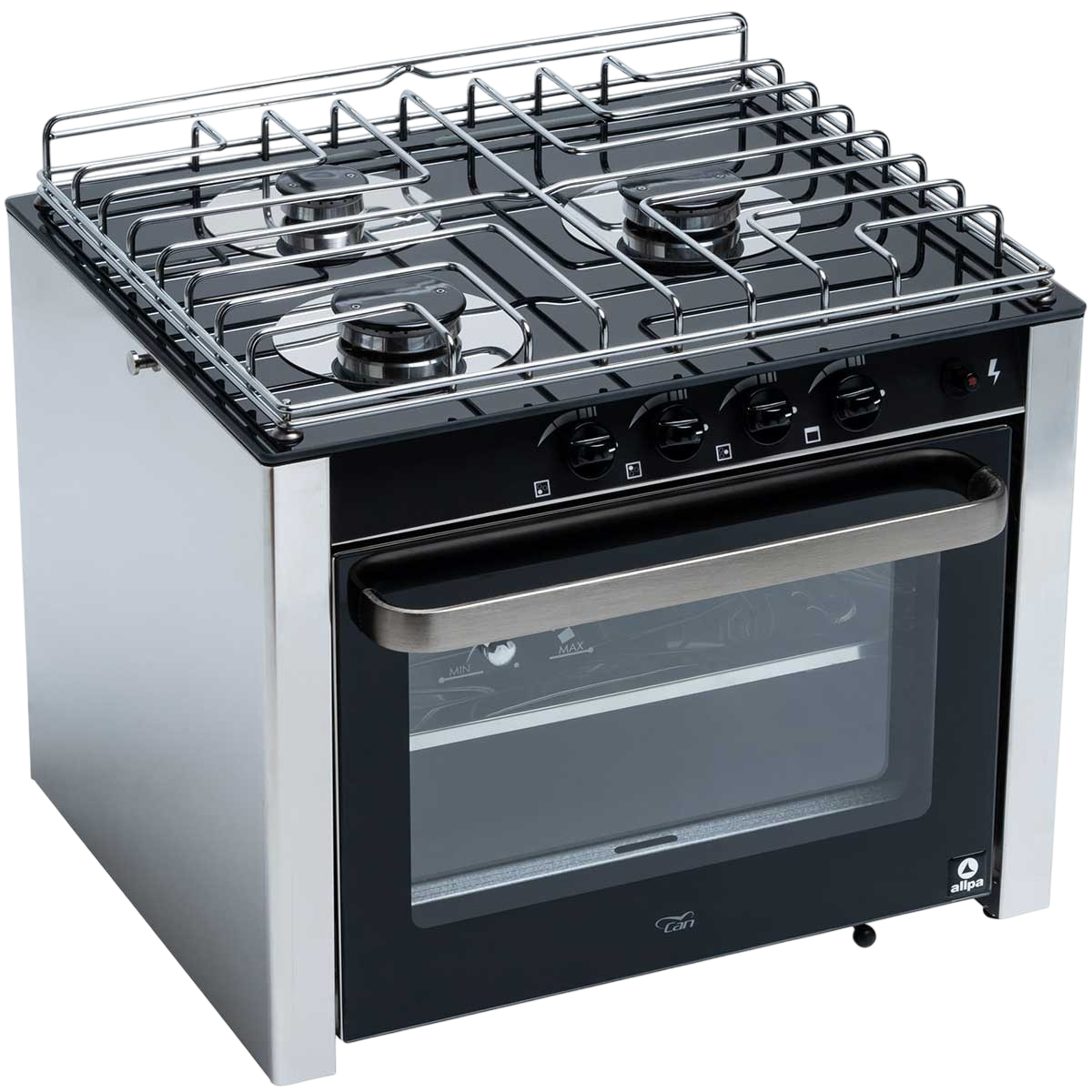 Gazinière inox CU3000 avec four K523 Can