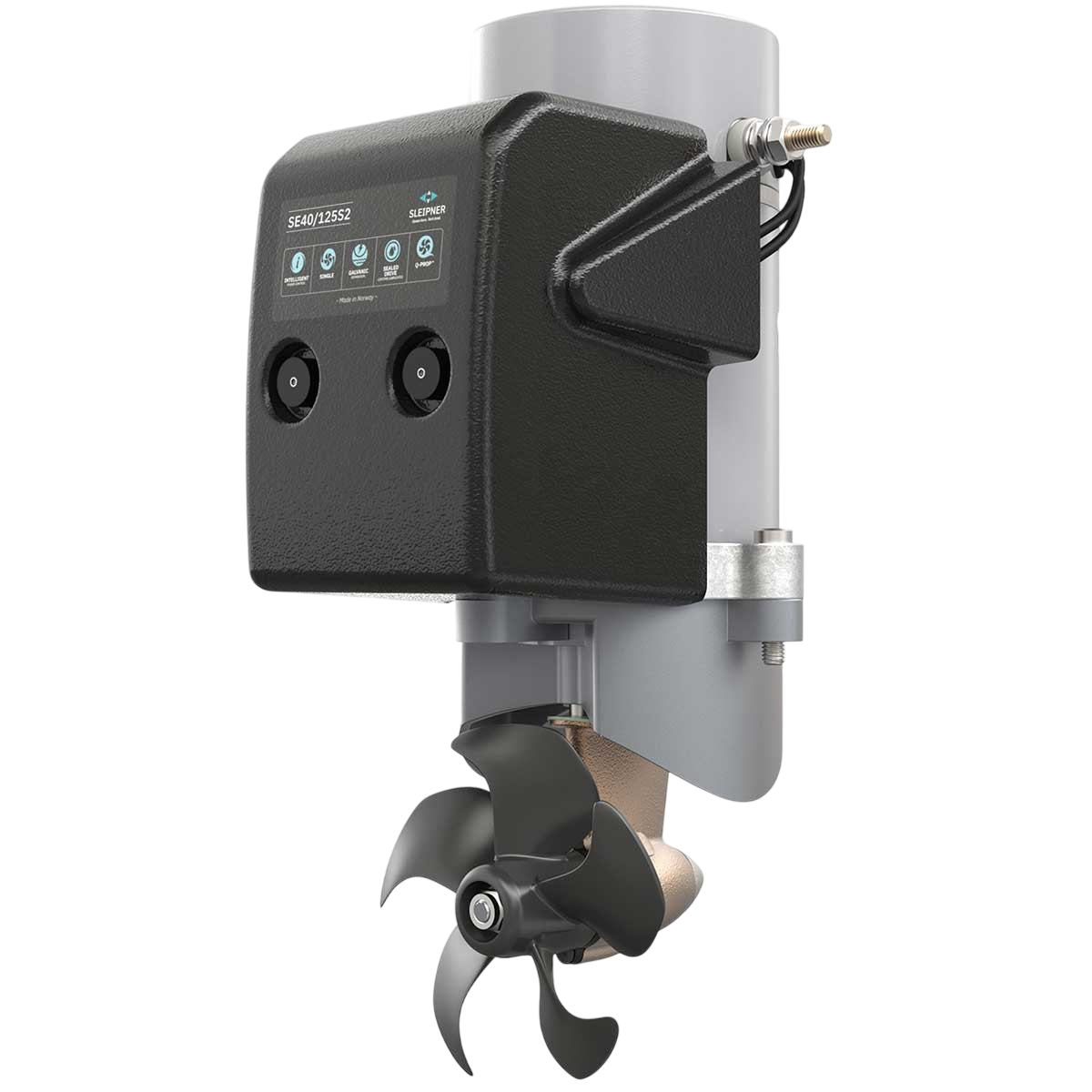 Propulseur d'étrave électrique SE40 OST / Ø 140 mm 12V PR1043 Sleipner / Side-Power
