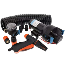 Kit pompe de lavage Hotshot HD6 - 12V - 23 L/min JH613 jabsco