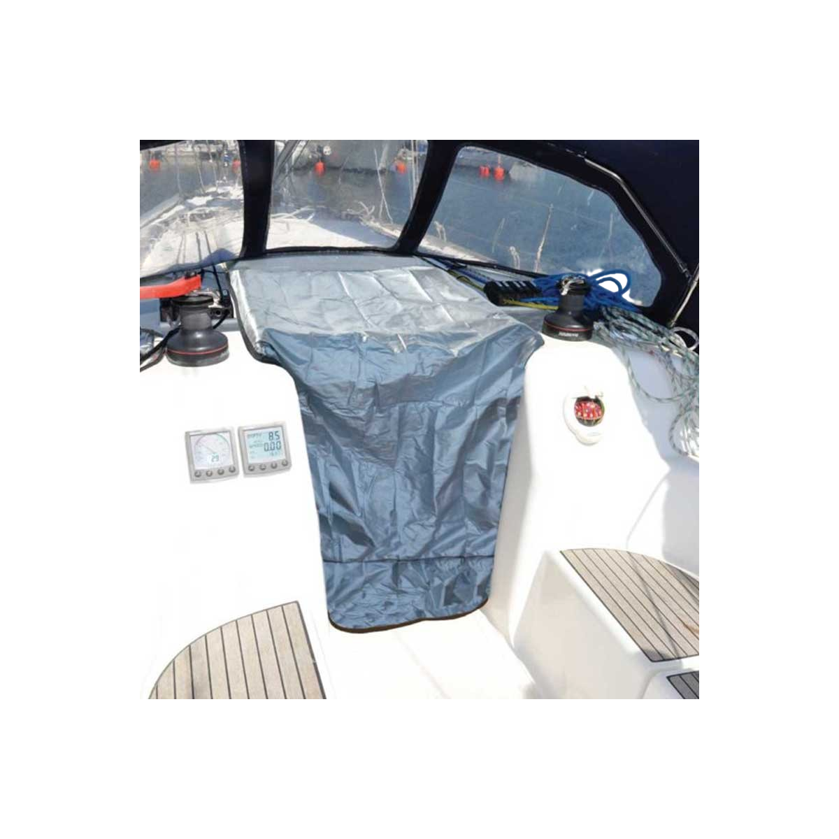 Rideau occultant et moustiquaire pour descente de bateau 2351360 Waterline Design