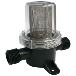 Feinmaschiger Filter...
