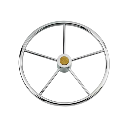 Barre à roue inox diamètre 500mm avec fixation pour cône MO KM552 Kent