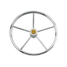 Barre à roue bateau inox Ø 500 mm 8 rayons