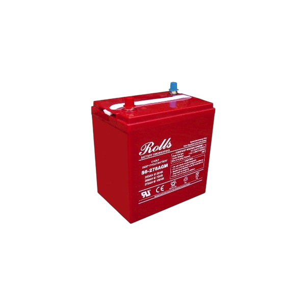 Batterie AGM 6V 250A.h C20 BX250 Rolls - N°1 - comptoirnautique.com