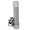 Porte canne orientable inox pour fixation sur balcon