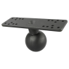 Plato giratorio RAM - D-ball para Garmin y Lowrance - de 9 a 12