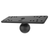 Platine RAM - Boule C pour Echomap, GPSMap, Striker, HDS - de 5 à 7" RAM-PLAT-RAH2 Ram Mounts - N°1 - comptoirnautique.com