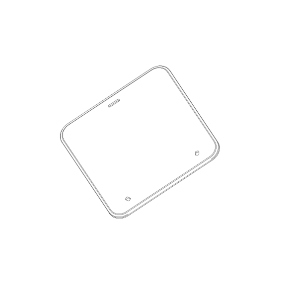 Rauchgraues Acrylset + Dichtung für Low Profile T60 Paneele - N°1 - comptoirnautique.com