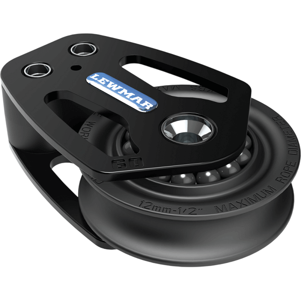 HTX Poulie plat-pont simple - 60 mm 29196061 Lewmar - N°2 - comptoirnautique.com