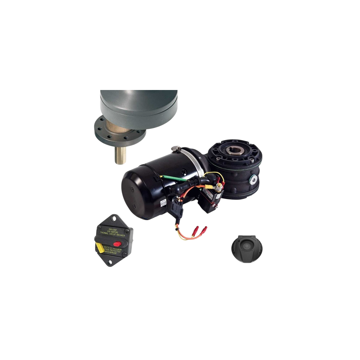 Kit d'électrification pour winchs Evo et Evo Race - 45 ST 48545300 Lewmar