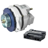 Lichtmaschine Alpha 24V/75A mit Laderegler Alpha Pro III