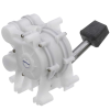 Gusher Galley foot-operated sink pump - right-hand fittings - 15 L/min - N°1 - comptoirnautique.com