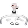 Kit de instalação completo para bomba de arejamento para aquário T500 - 12V - 31 L/min