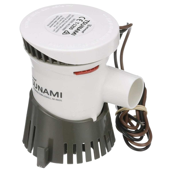Tsunami T1200 bilge pump - 12V - 69 L/min - N°5 - comptoirnautique.com