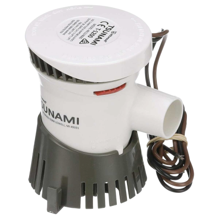Pompe de cale Tsunami T1200 - 12V - 69 L/min ATW4612-7 Attwood