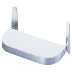 Repose-pieds en PE blanc GAR27415 Garelick