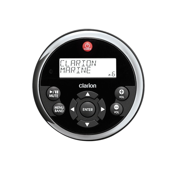 Wired remote control with LCD display - Clarion Marine - N°1 - comptoirnautique.com