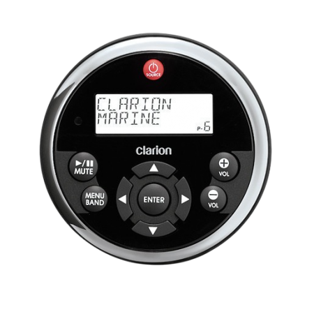 Télécommande filaire avec écran LCD - Clarion Marine CL92724 Clairon Marine