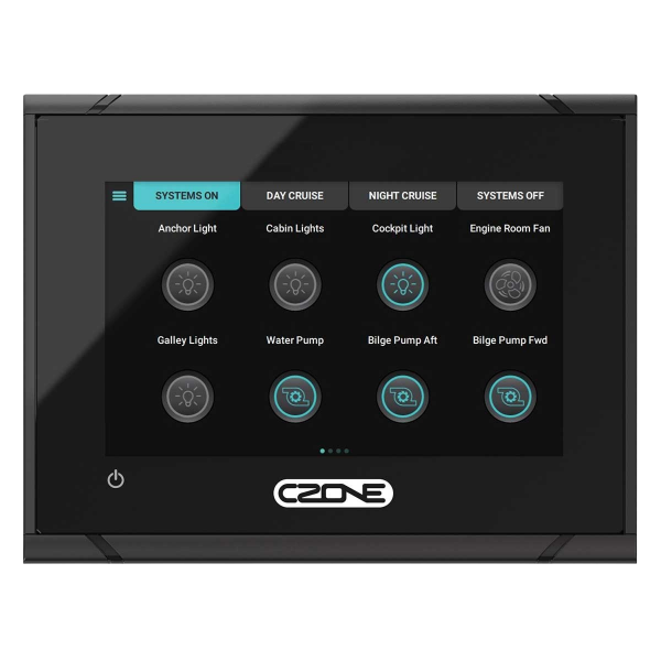 CZone Touch 5 display - N°5 - comptoirnautique.com