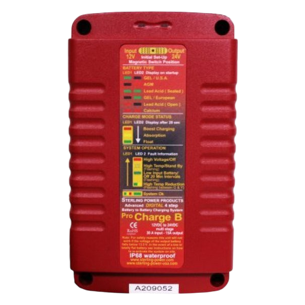 Caricatore/convertitore combinato 12V/24V - 30A - N°1 - comptoirnautique.com