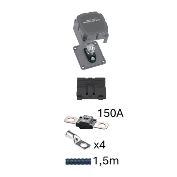 Pièce détachée DC Direct connexion 48V - 150A - N°1 - comptoirnautique.com