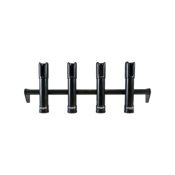 Leaning post standard rod holder, black - N°1 - comptoirnautique.com