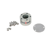 Aluminium conical hole stud kit with screws - N°1 - comptoirnautique.com