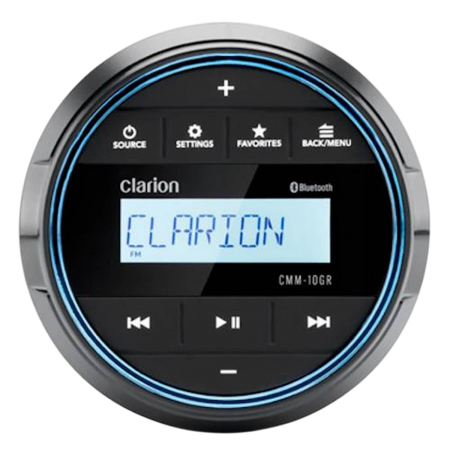 Poste stéréo Clarion Marine - CMM-10GR CL92718 Clairion Marine
