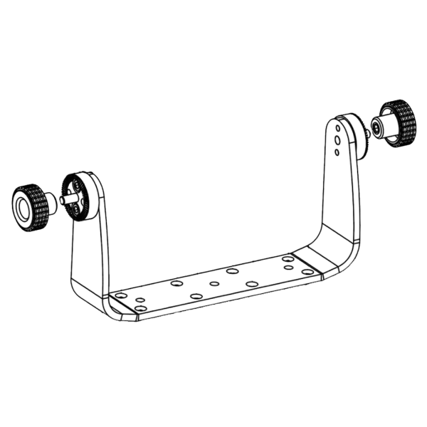 Bracket for NOVA 10" multifunction display and auxiliary display - N°1 - comptoirnautique.com
