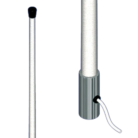 Antenne VHF 6dB, 2.40m, 5m de câble, sans rotule BA-2011 Banten
