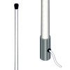 VHF antenna 6dB, 2.40m, 5m cable, without ball joint - N°1 - comptoirnautique.com