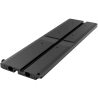 Support aluminium sur glissière MKA-62 - Quest (arbre long)