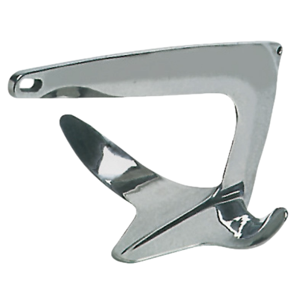 Trefoil anchor AISI 316 7.5 kg - N°4 - comptoirnautique.com