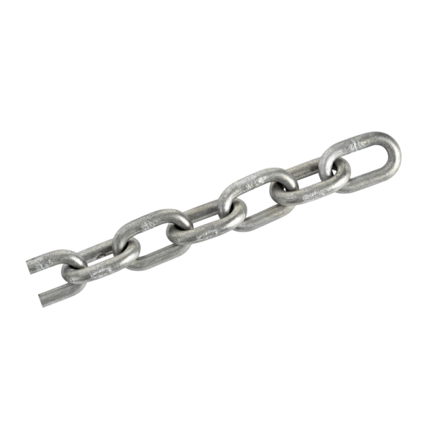 10 mm ISO galvanized chain x 50 m - N°5 - comptoirnautique.com