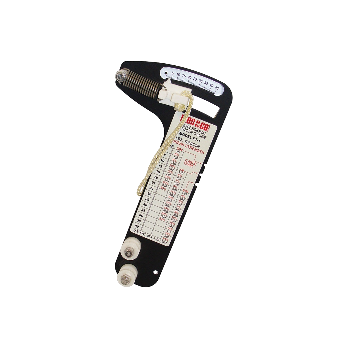 Tensiomètre professionell Loos câbles 5/6/7 mm OSC-04.573.02 Loos & co