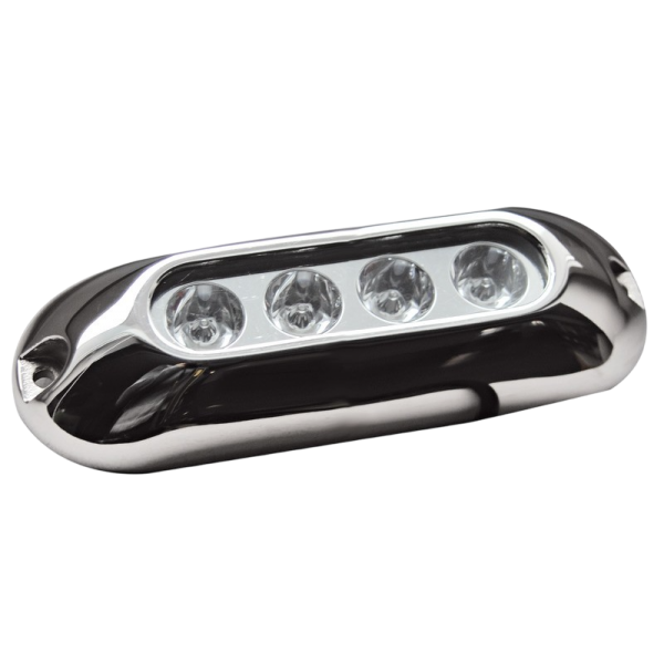 Foco subacuático con 4 LED azules - N°4 - comptoirnautique.com