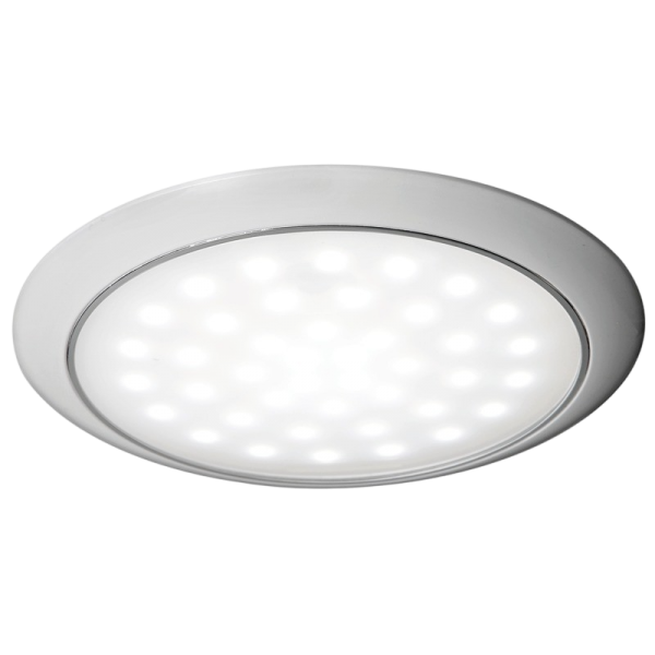 Ultra-thin white-ring LED lighting 12/24 V 3 W - N°4 - comptoirnautique.com