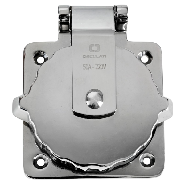 Prise étanche IP56 inox 30 A 220 V OSC-14.330.00 Osculati - N°2 - comptoirnautique.com