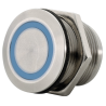Interrupteur dimmable touch p. éclairage LED Ø19mm
