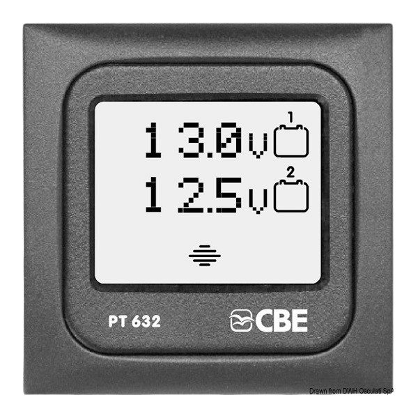 Digital voltmeter panel - N°1 - comptoirnautique.com