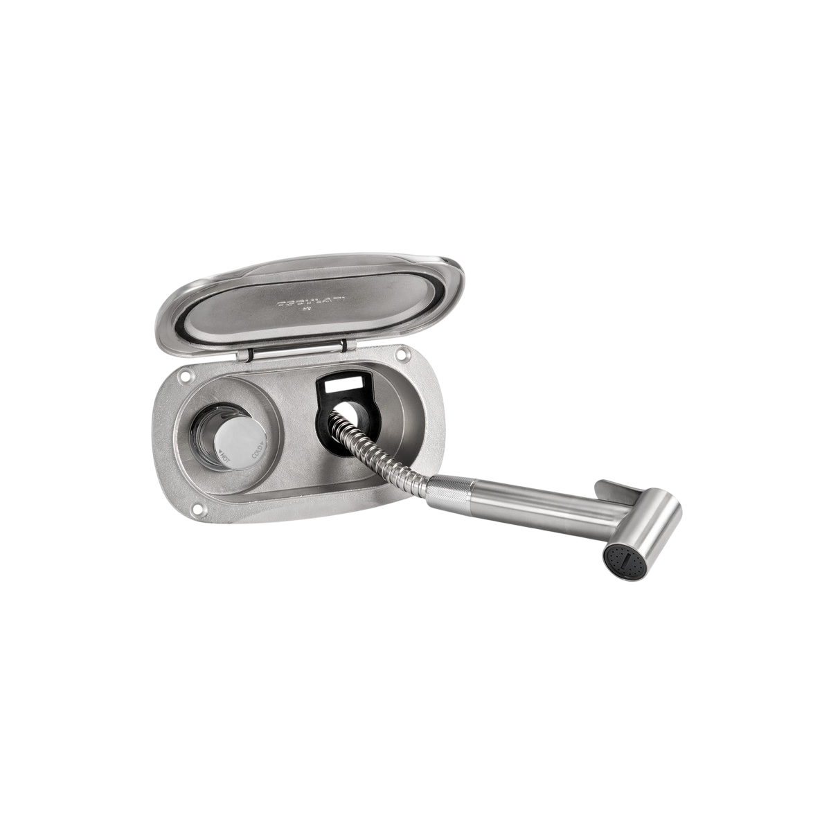 Douche de pont Elissa dusche Tiger tuyau inox 4mm OSC-15.323.31 Osculati