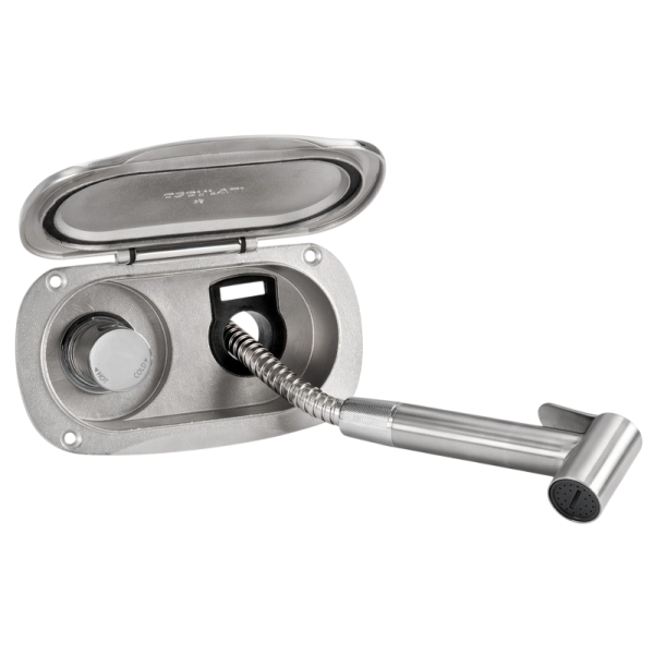 Elissa dusche Tiger doccia a ponte 4mm tubo in acciaio inox - N°5 - comptoirnautique.com