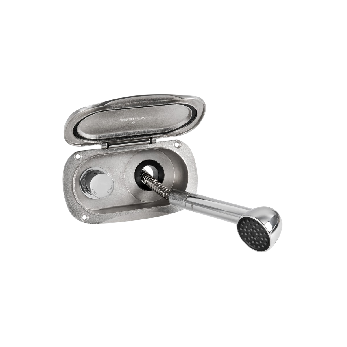 Douche de pont Elissa dusche Keji II tuyau inox 4m  OSC-15.325.31 Osculati